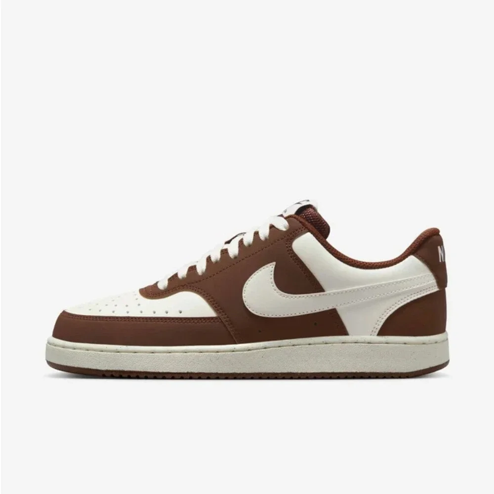 Nike Court Vision Low IM1652-101 Sneaker Womens 10 Ivory Lifestyle Shoes DDK1237